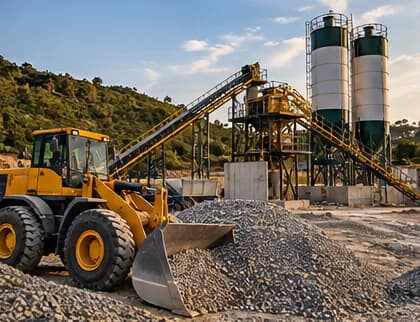 Kashmir Construction Group site work in Dadyal, Azad Kashmir