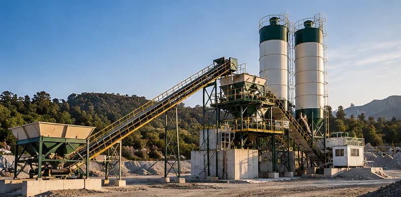 KCG batching plant, Dadyal